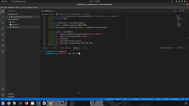 Signup using OTP in VueJS, Django, DRF Part 5 (Frontend Project Setup) смотреть онлайн