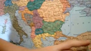 Показываю на карте Европы страны и столицы