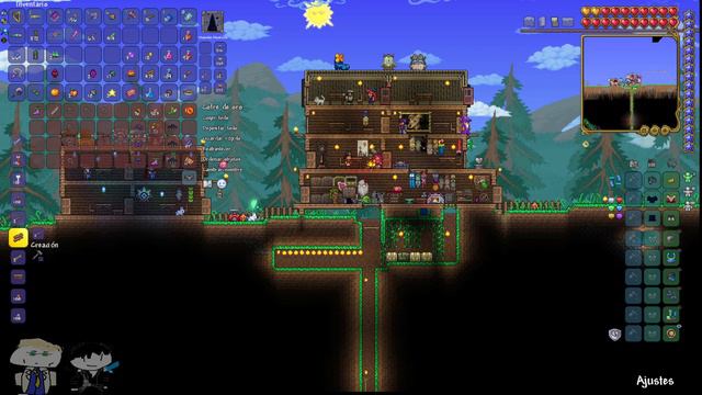 Terraria -Preparando la cancha para PLANTERA- EP#13 смотреть онлайн