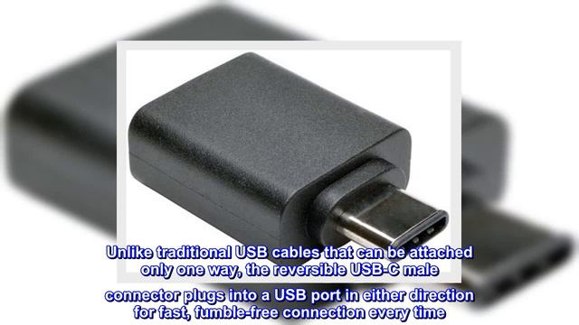 Great product - Tripp Lite USB 3.1 Gen 1 Cable, USB-C to USB-A (M/F), Type-C to Type-A, 5 Gbps, (U смотреть онлайн