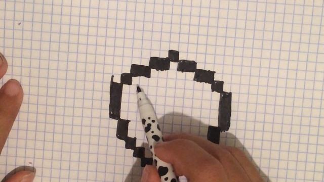 Рисую пиксельку клубничку смотреть онлайн