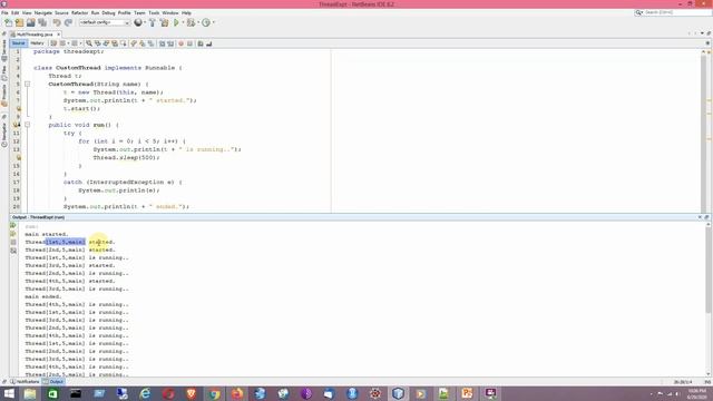 Core_Java_38 - Java Multiple Threads Together смотреть онлайн