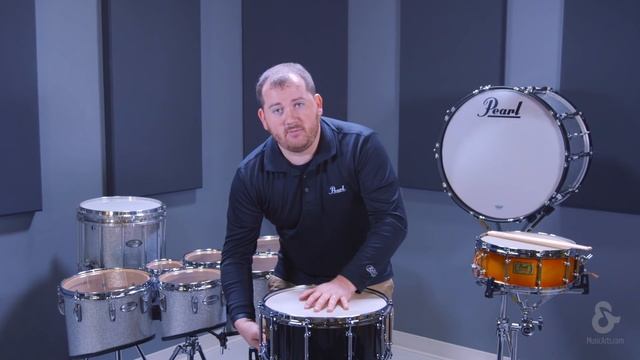 Tuning Pearl Concert Series and Philharmonic Snare Drums смотреть онлайн
