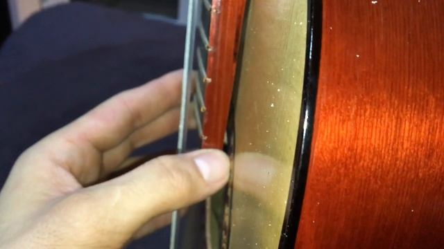 Русская гитара 2016 года. Ремонт и моё мнение + саундчек смотреть онлайн