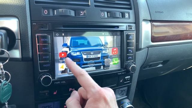 Краткий обзор андройд магнитолы для Touareg GP (2002-2010) смотреть онлайн