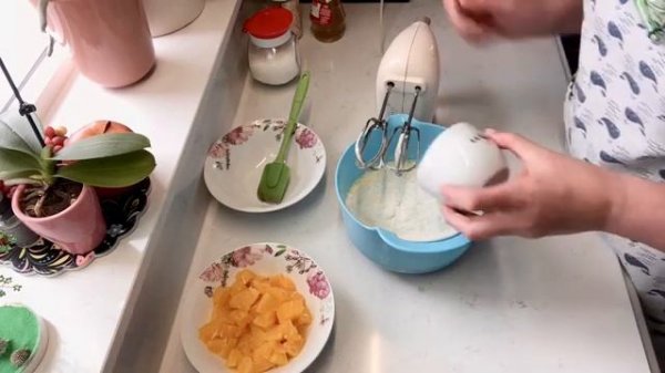 ПРОСТОЙ АПЕЛЬСИНОВЫЙ ПИРОГ С САХАРНОЙ ПРИСЫПКОЙ ? DELISH ORANGE CAKE WITH TENS AND THOUSANDS ?@Amon