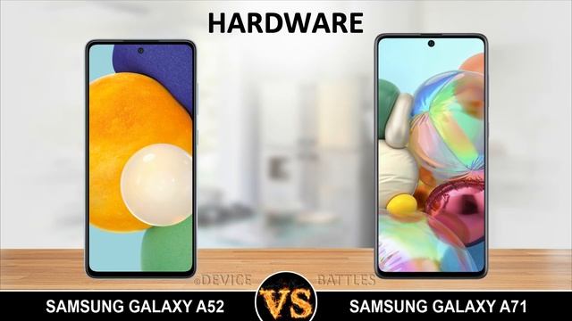 Samsung Galaxy A52 vs Samsung Galaxy A71 смотреть онлайн