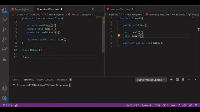 #Abstract #Interface #DifferenceBetweenAbstractandInterface Difference Between Java and Interface. смотреть онлайн