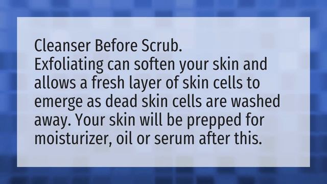 Do I use body scrub before or after soap? смотреть онлайн