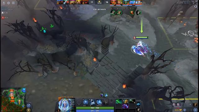 Dota 2. Без рейджа. День не известно какой. Позиция: 5-ка. смотреть онлайн