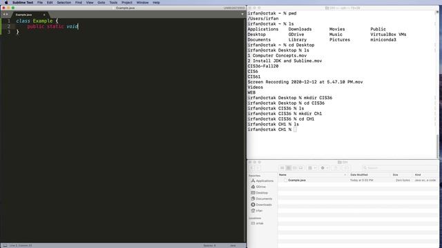 Java Introduction 3: My First Java Program смотреть онлайн