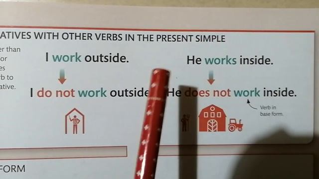 Negatives with other verbs in the present simple, lesson 2, class2 смотреть онлайн
