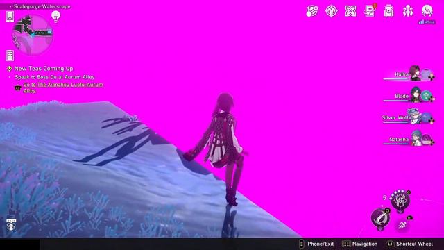 Scalegorge Waterscape is a Pink Void (Honkai: Star Rail) [PS5 — Beta] смотреть онлайн