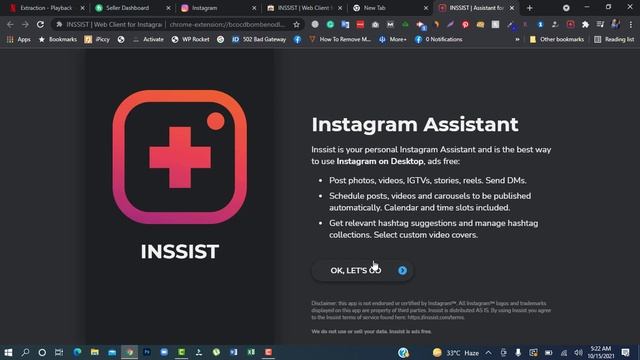 How To Use INSTAGRAM On Your PC With Just 1 Click In 2021 смотреть онлайн