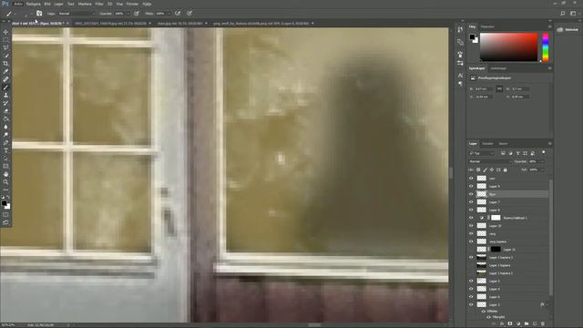 HALLOWEEN! (Photoshop timelapse) смотреть онлайн