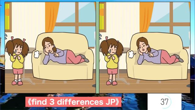 【Find 3 mistakes】Add it to your daily brain training No934 смотреть онлайн