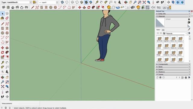 Cara Membuat Denah Dari Autocad Ke Sketchup DWG to SKP смотреть онлайн
