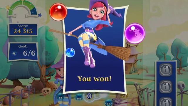 Bubble Witch 2 Saga | Game Play | Level 1 - 5 смотреть онлайн
