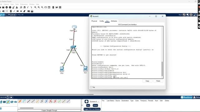 Router On Stick | InterVLAN Routing | Cisco Packet Tracer смотреть онлайн