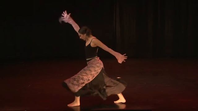 Noa Frimer dancing Barefoot Flamenco Fusion at Between Worlds смотреть онлайн