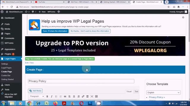 Free Privacy Policy and Terms and Conditions Generator for WordPress Websites смотреть онлайн