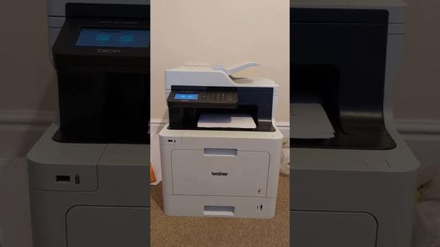 Brother DCP L8410CDW Intermittent Printing