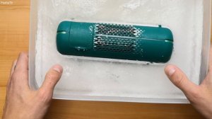 Заморозил колонку Sony xb 22 в неньютоновской жидкости|После этого она сломалась!!!!
