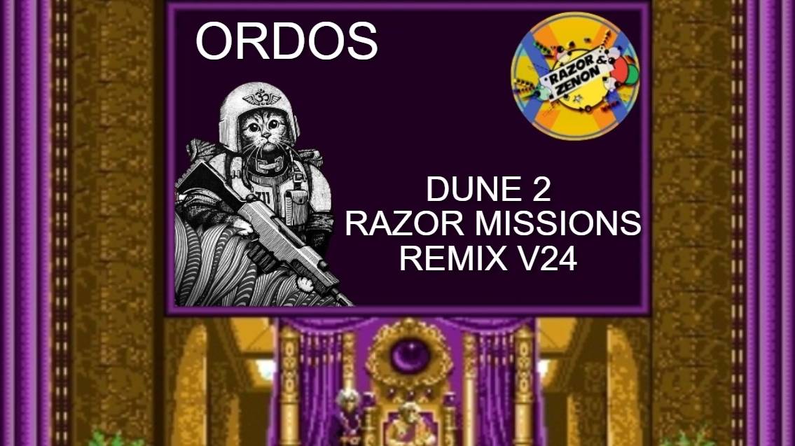 Dune Razor Missions Remix Версия V24 / ОБНОВА! / продолжаем прохождение #dune2 #rts #sega
