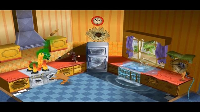 Tom & Jerry | Jerry vs Monster Jerry vs Tom vs Robocat | Games Episodes HD смотреть онлайн