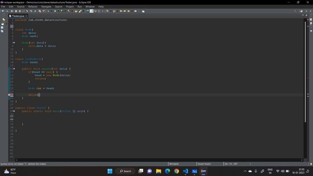 LinkedList - Part 1(Append, Prepend) | Java | Malayalam смотреть онлайн