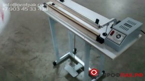 Запайщик пакетов ножной с обрезкой SFTD