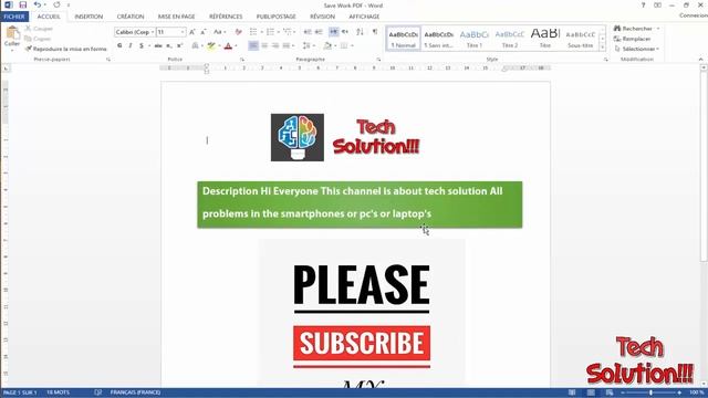 Easy Way to Save PDF Files From Word or Powerpoint or Excel --OFFICE2013-- No Software Needed 2020 смотреть онлайн