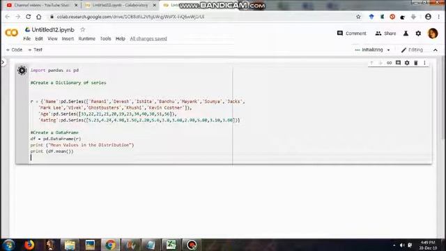 Descriptive Analysis Through Python-Mean смотреть онлайн
