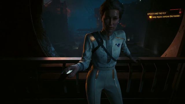 Taking Chip Out of President's Neck - Cyberpunk 2077 Phantom Liberty смотреть онлайн