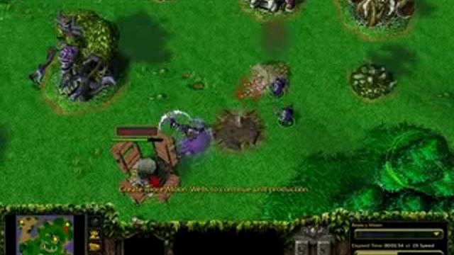 Warcraft 3: How to defend Human tower rush (NE) смотреть онлайн