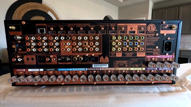 Marantz SR8015 Flagship 8K AVR 13 Channel Processing! ITS A BEAST! смотреть онлайн