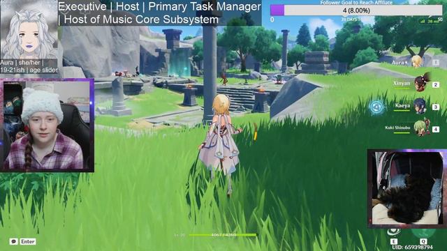 Our First Twitch Livestream! Genshin Impact | Aura, blurry littles смотреть онлайн
