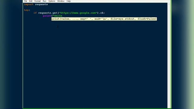 Python check internet connection code tutorial смотреть онлайн