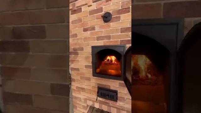 Барбекю комплекс из кирпича ? Россия ?? #барбекю #комплекс #мангал