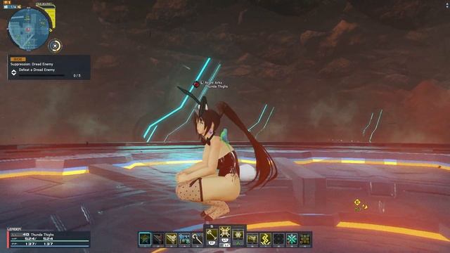 PSO2 NGS 192: Crouch Emote Lobby Action 192「しゃがむ」 смотреть онлайн