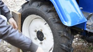 НАСТРОЙКА СХОЖДЕНИЯ ЗАДНИХ И ПЕРЕДНИХ КОЛЕС НА МИНИТРАКТОРЕ