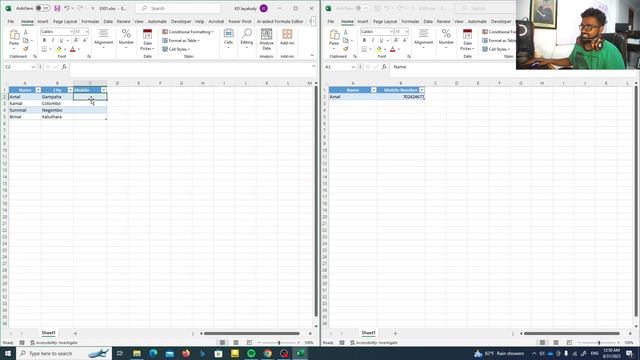 VLOOKUP වලින් වැඩ කරන්නෙ කොහොමද? | Microsoft Excel Sinhala Tutorial by KD Jayakody смотреть онлайн