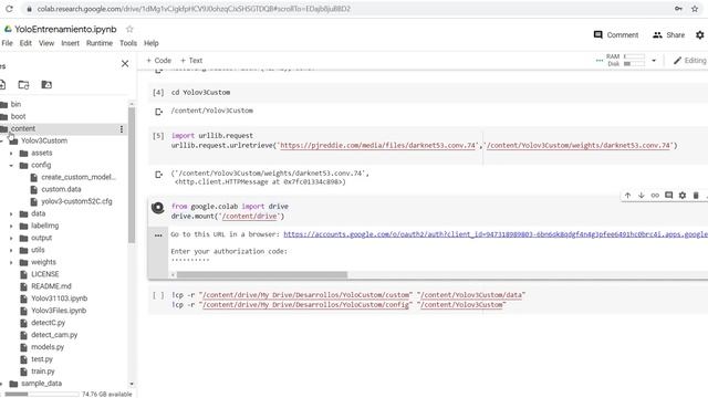 Training Yolov3 Custom Dataset en Google Colab смотреть онлайн