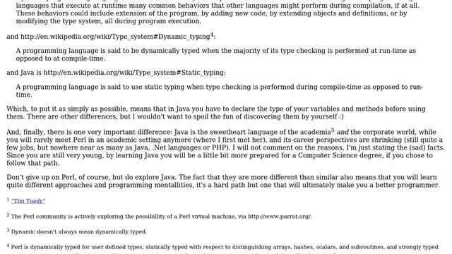 Software Engineering: What are the similarities between Perl and Java? (3 Solutions!!) смотреть онлайн
