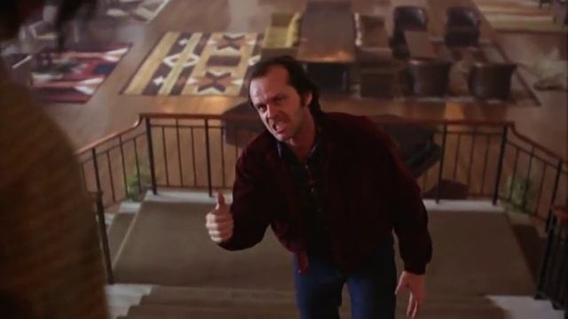 THE SHINING STAIRCASE SCENE смотреть онлайн