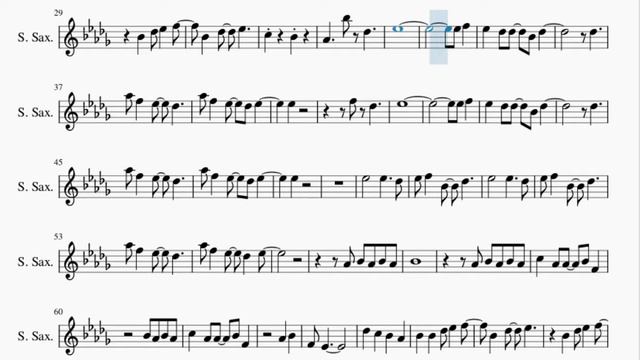 Soprano Sax Sheet Music: How to play Blinding Lights by The Weeknd смотреть онлайн