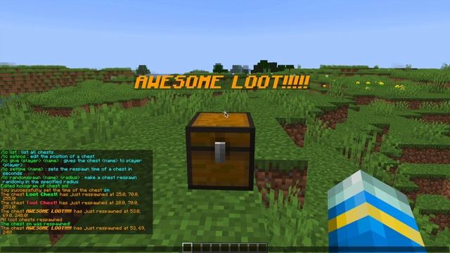 Spawn loot chests randomly in Minecraft with Loot Chest Plugin смотреть онлайн