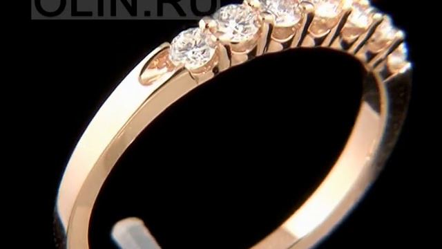 Золотое кольцо с семью бриллиантами смотреть онлайн
