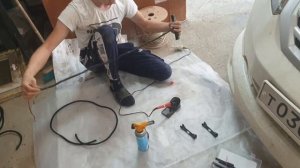 Установил ДХО PHILIPS LED DayLight 8 на HONDA FREED