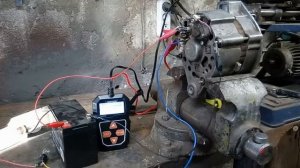 Простейший стенд для проверки генератора.